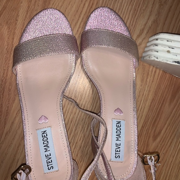 Steve Madden glitter heels - Picture 3 of 7